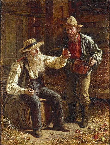 Thomas Waterman Wood New Cider oil painting image